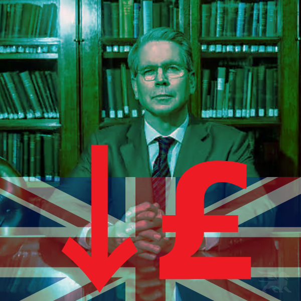 Scott Bessent contre la livre sterling britannique